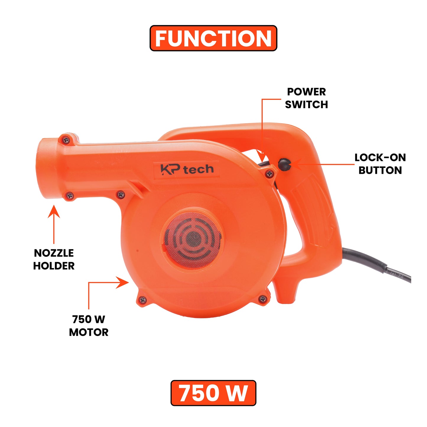 Air Blower 750W | 13000 RPM
