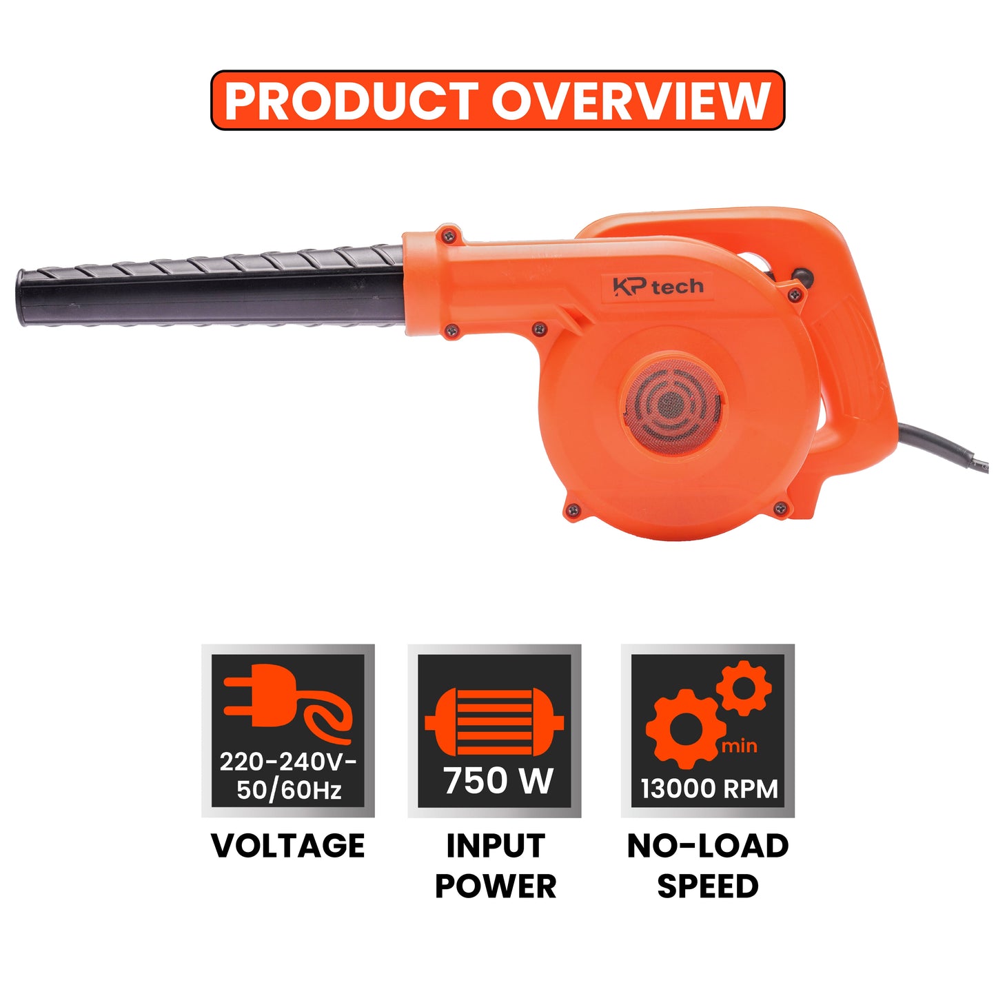 Air Blower 750W | 13000 RPM