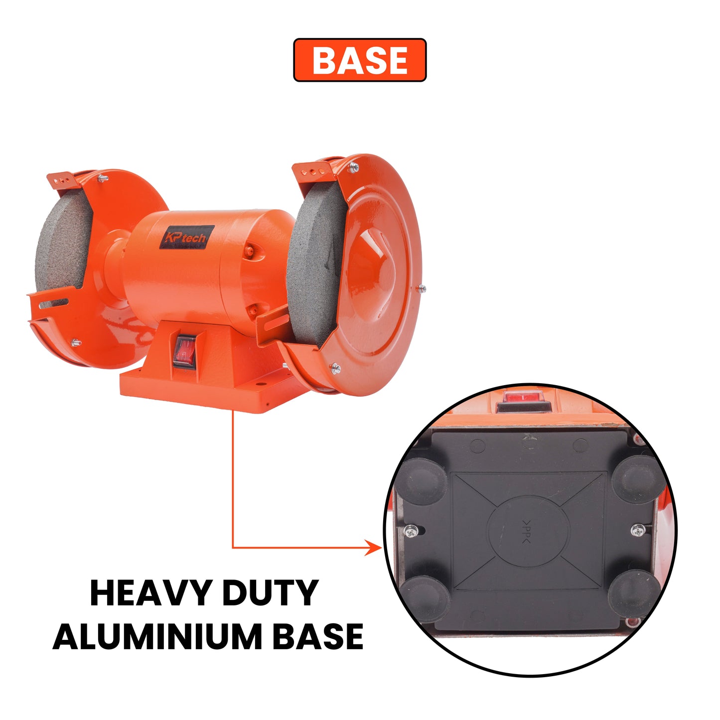Bench grinder 350W | 2950 RPM