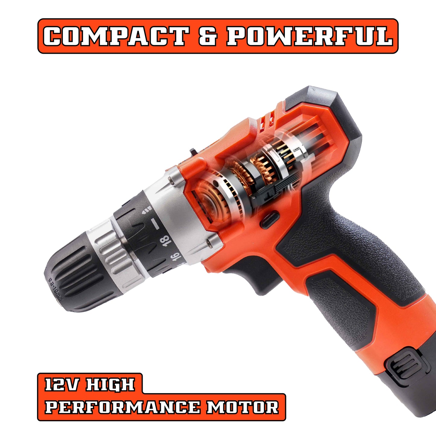 Cordless Drill 12V | 22NM Torque