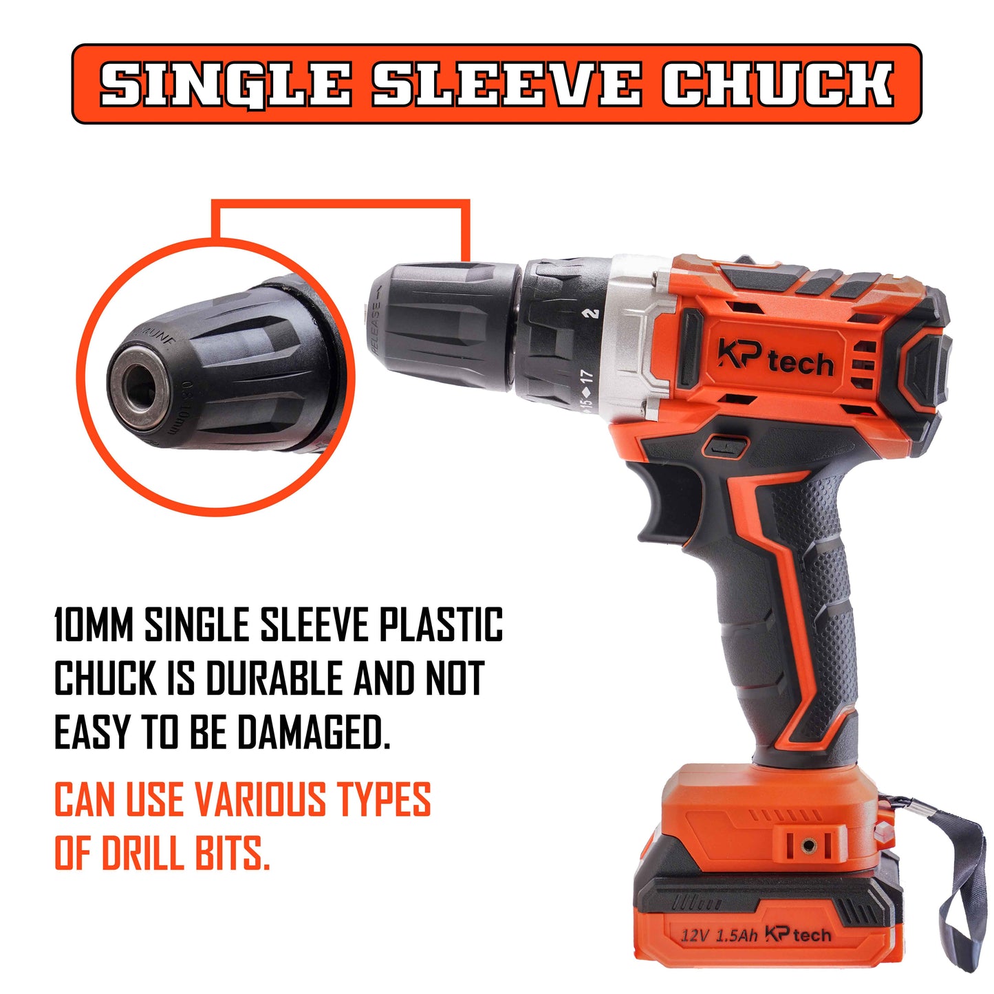 Cordless Drill 12V | 25NM Torque
