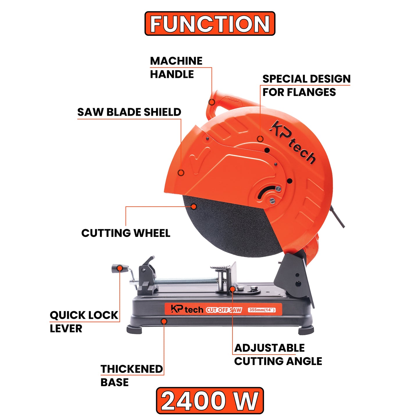 Cut Off Saw 2400W