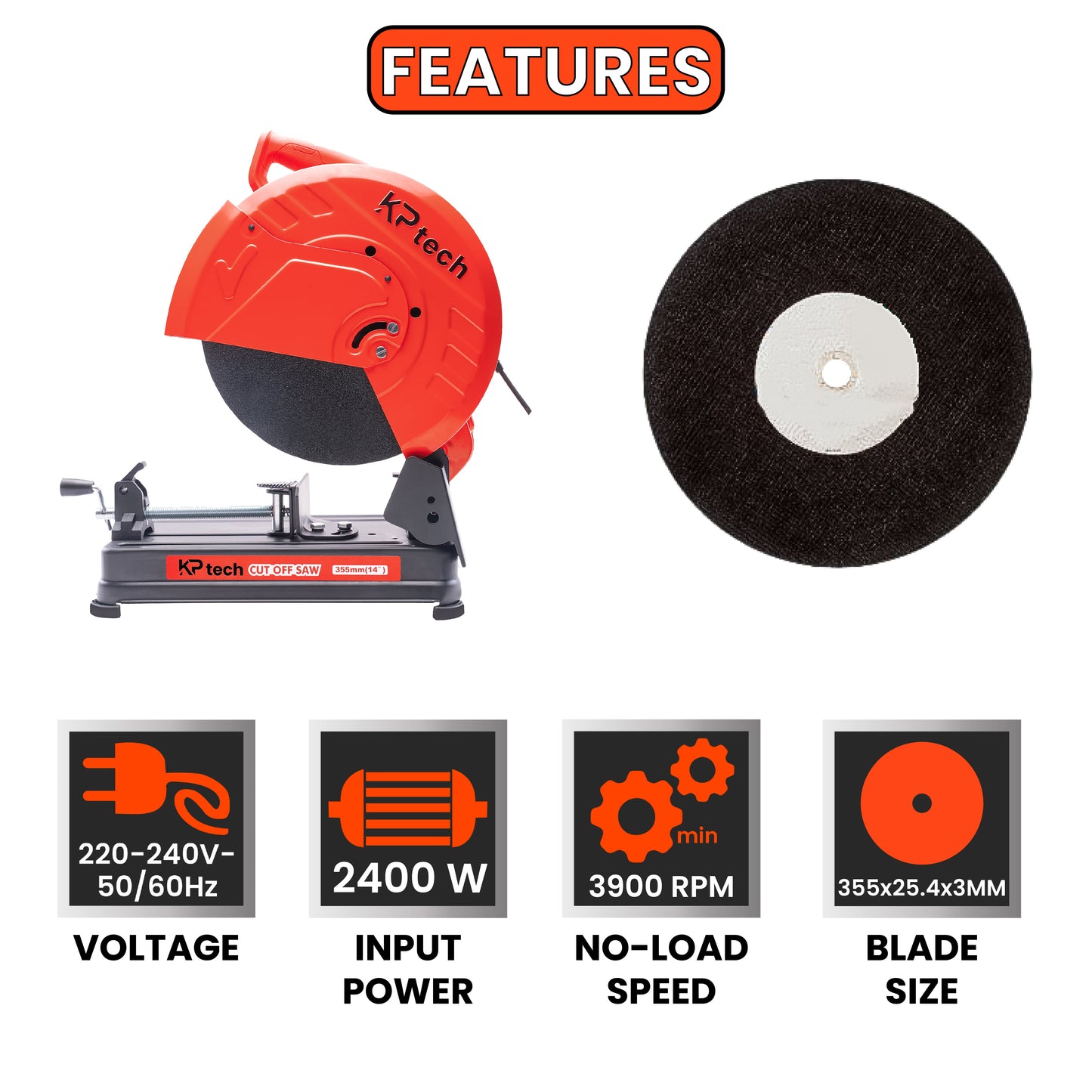 Cut Off Saw 2400W