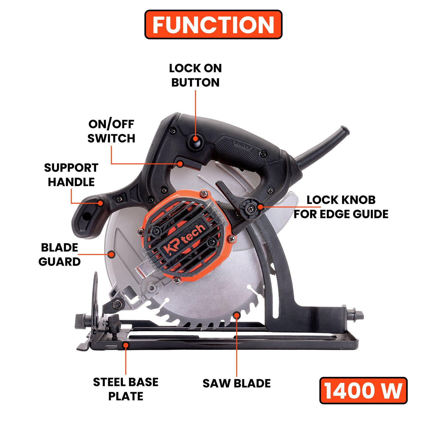 Circular Saw 1400W