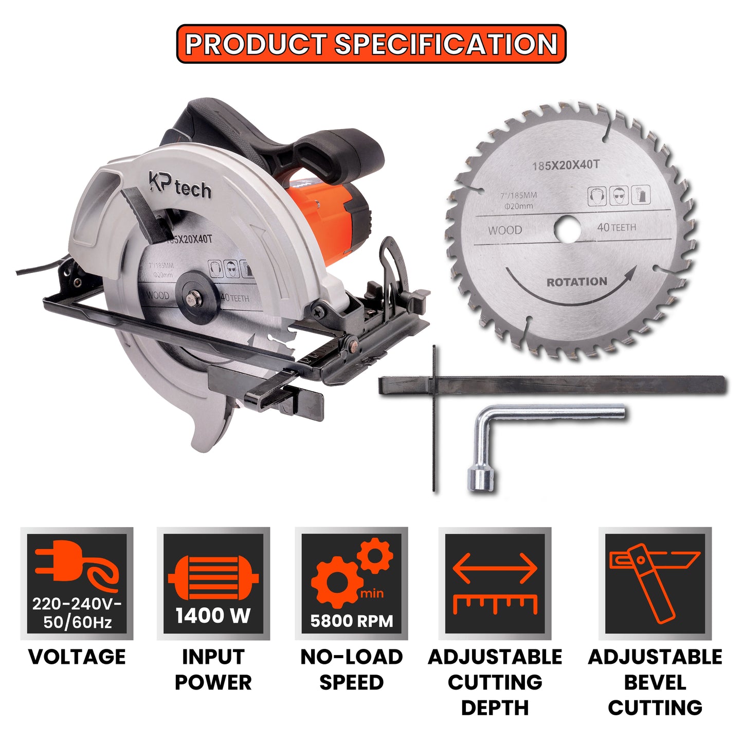 Circular Saw 1400W