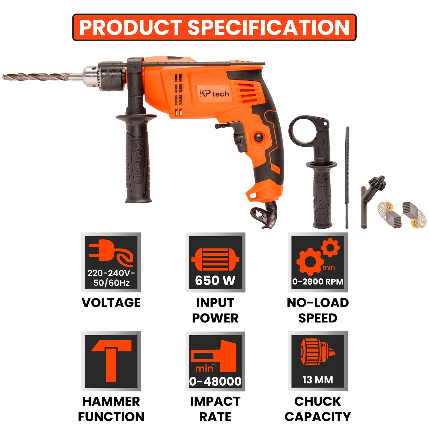 Impact Drill 650W