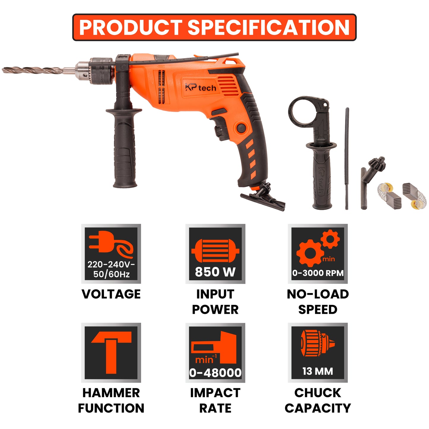 Impact Drill 850W
