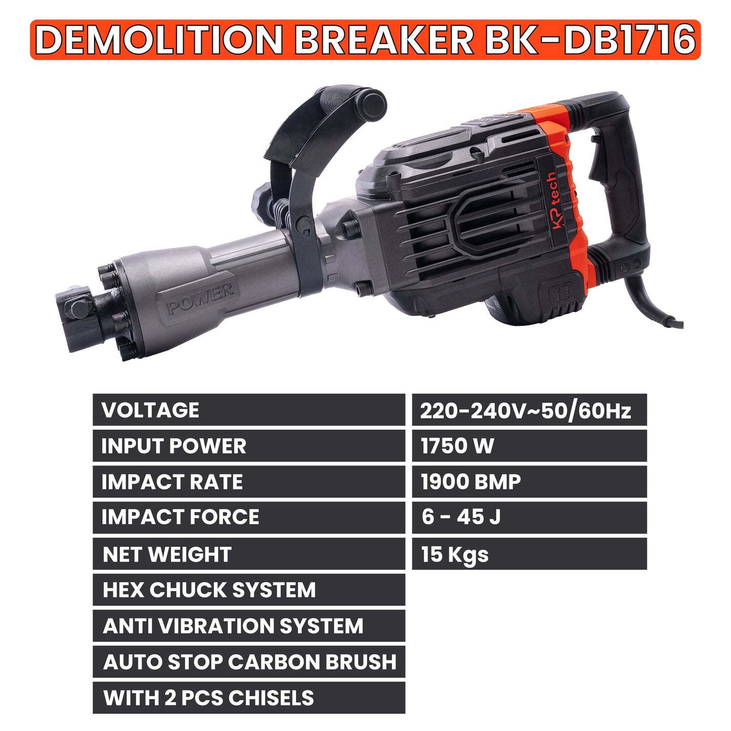 Demolition Breaker 1750W