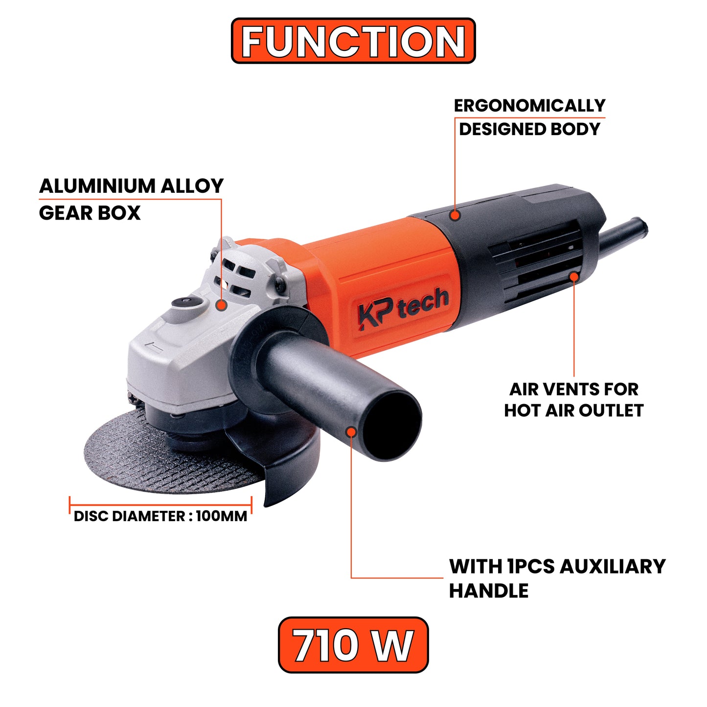 Angle Grinder 710W