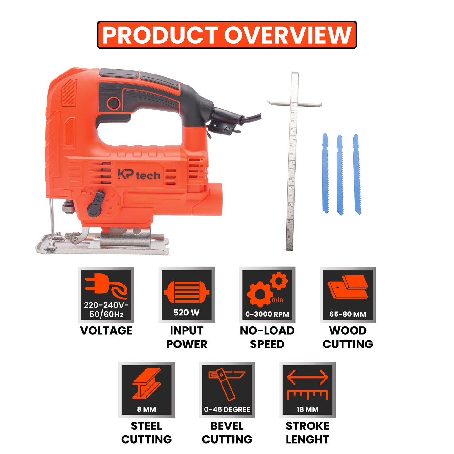 Jig Saw 520W