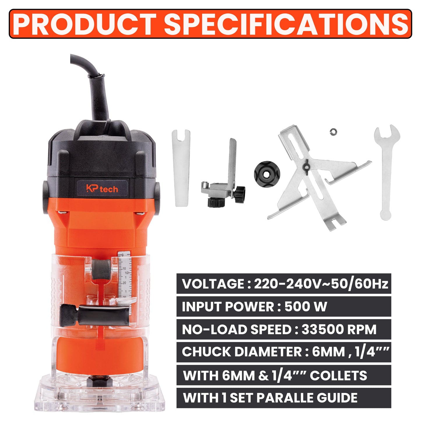 Electric Laminate Trimmer 500W
