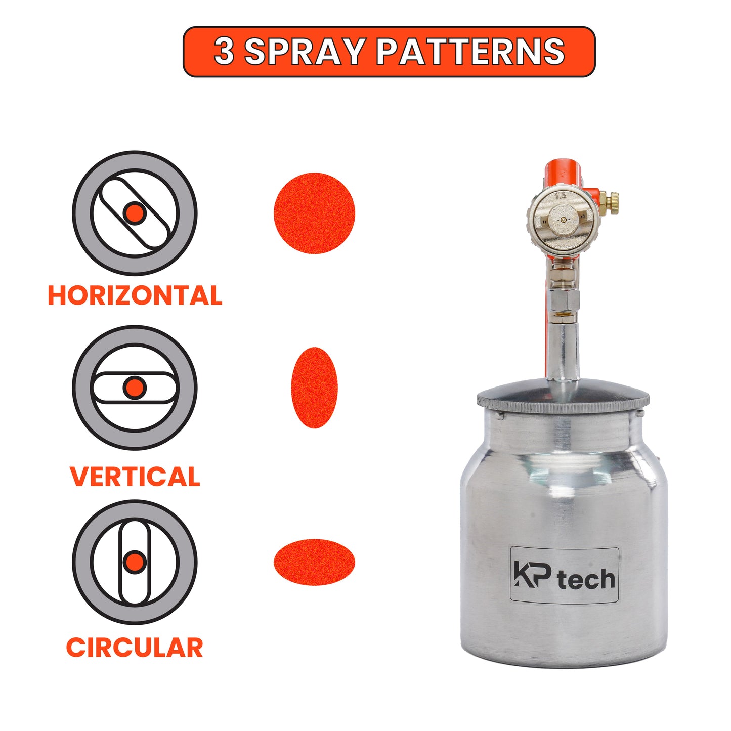 Air spray gun 1000cc