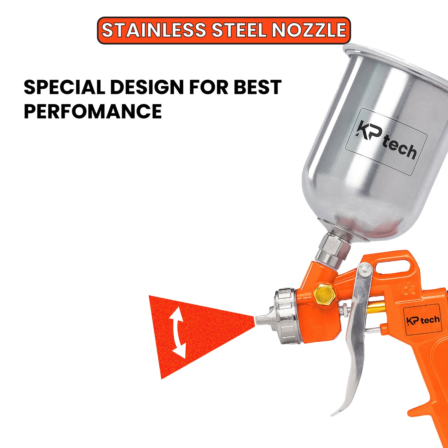 Air spray gun 500cc