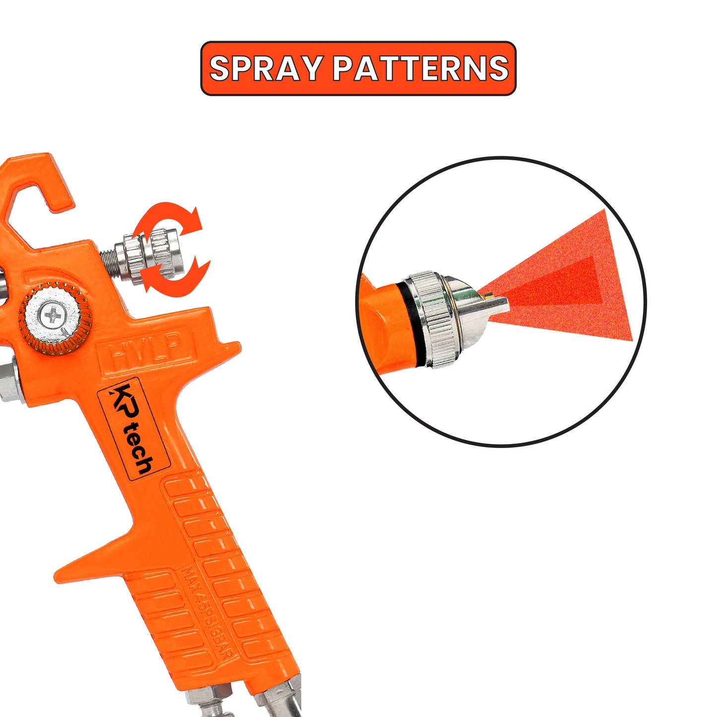 Air spray gun 600cc