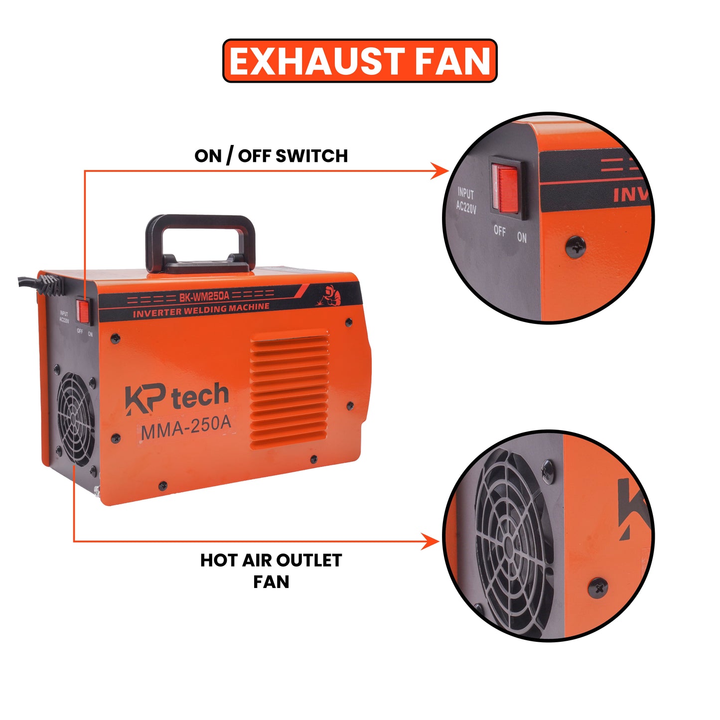 Inverter MMA single phase welding machine | 21-250A