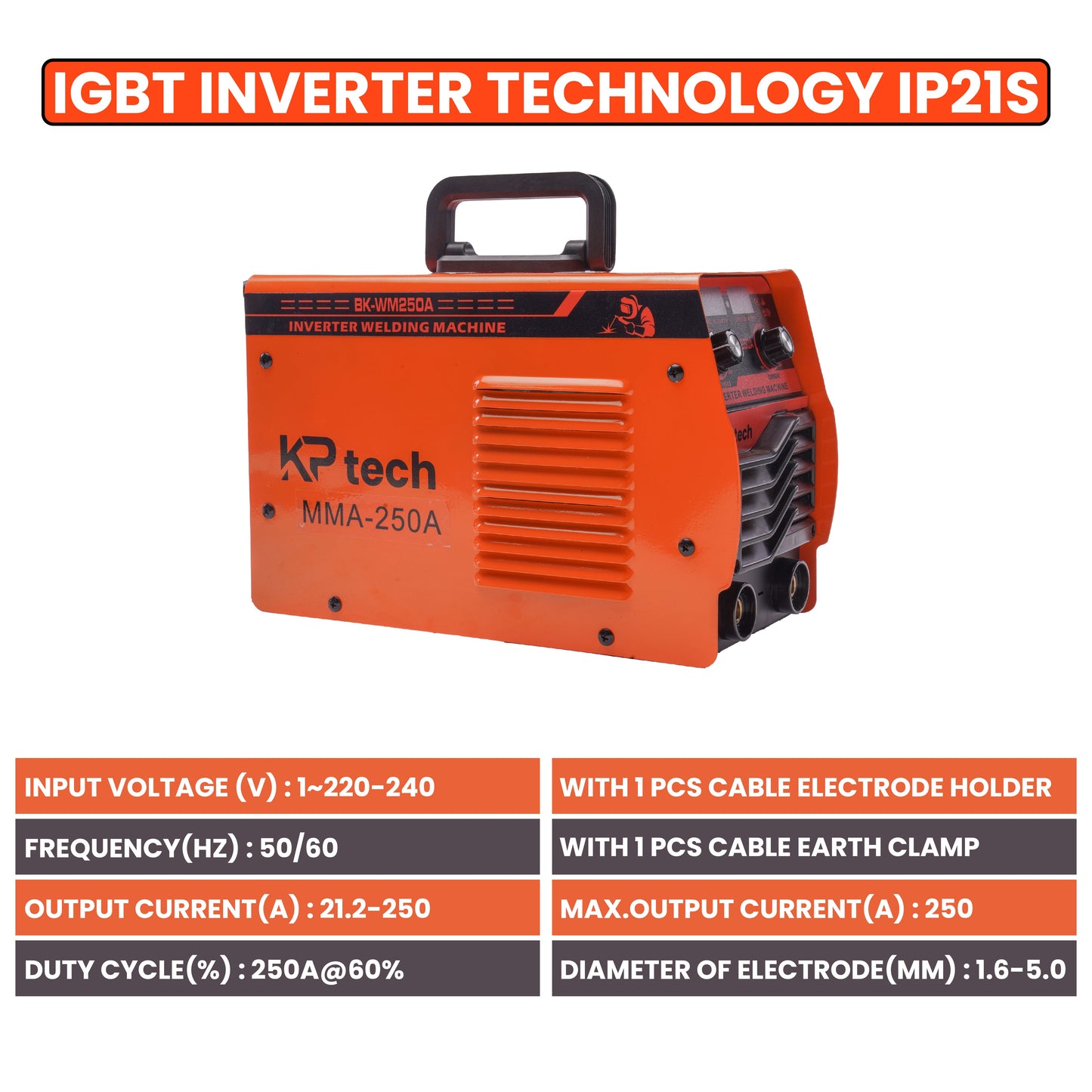Inverter MMA single phase welding machine | 21-250A