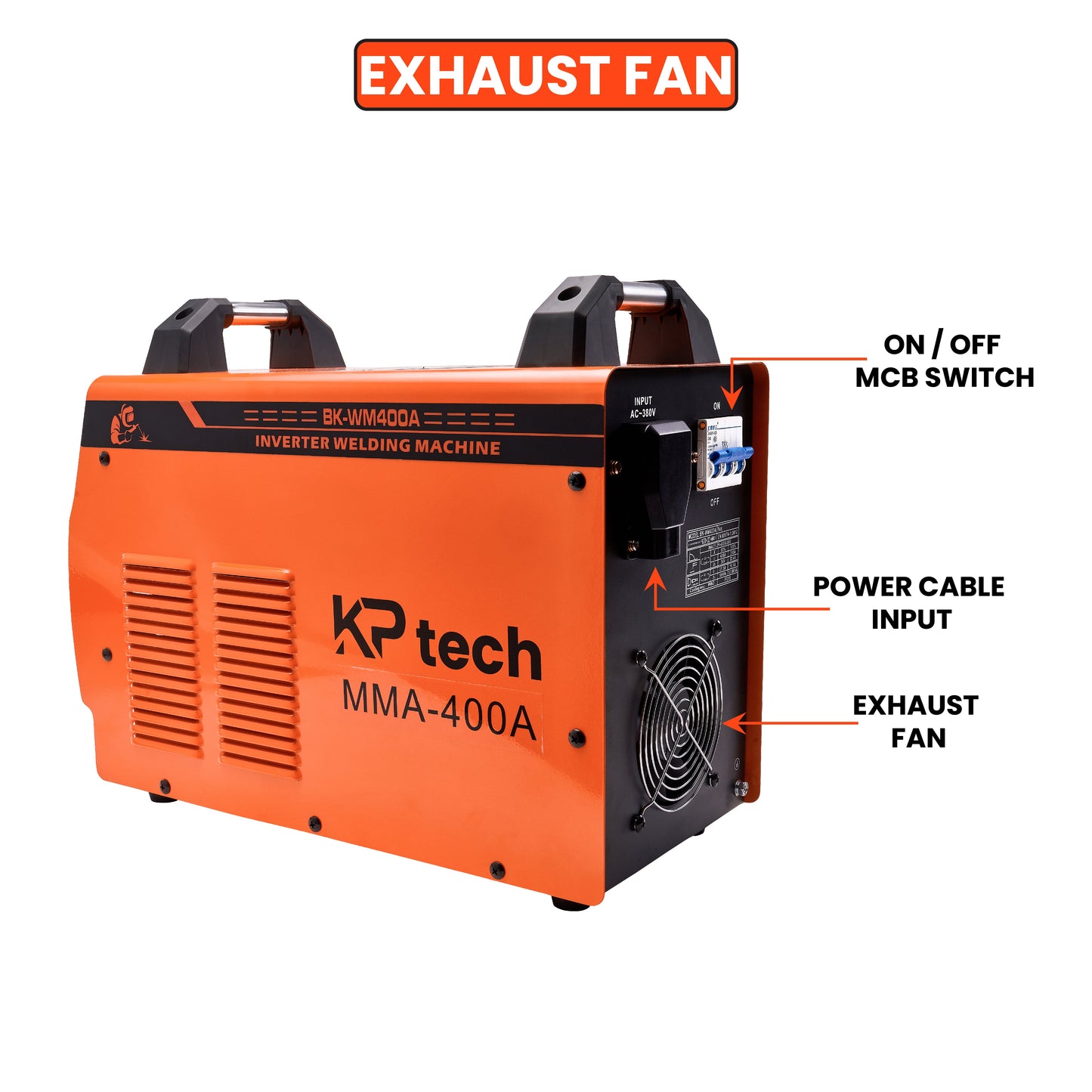 Inverter MMA single phase welding machine | 32.4-400A