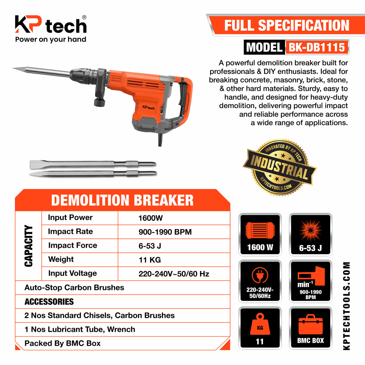 Demolition Breaker 1500W