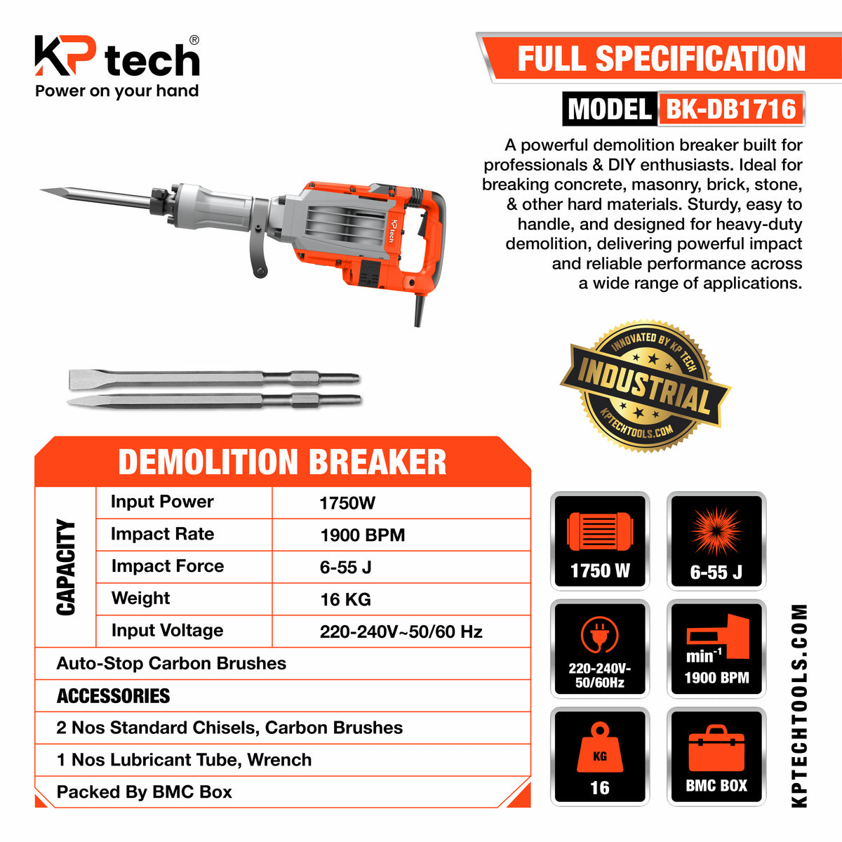 Demolition Breaker 1750W