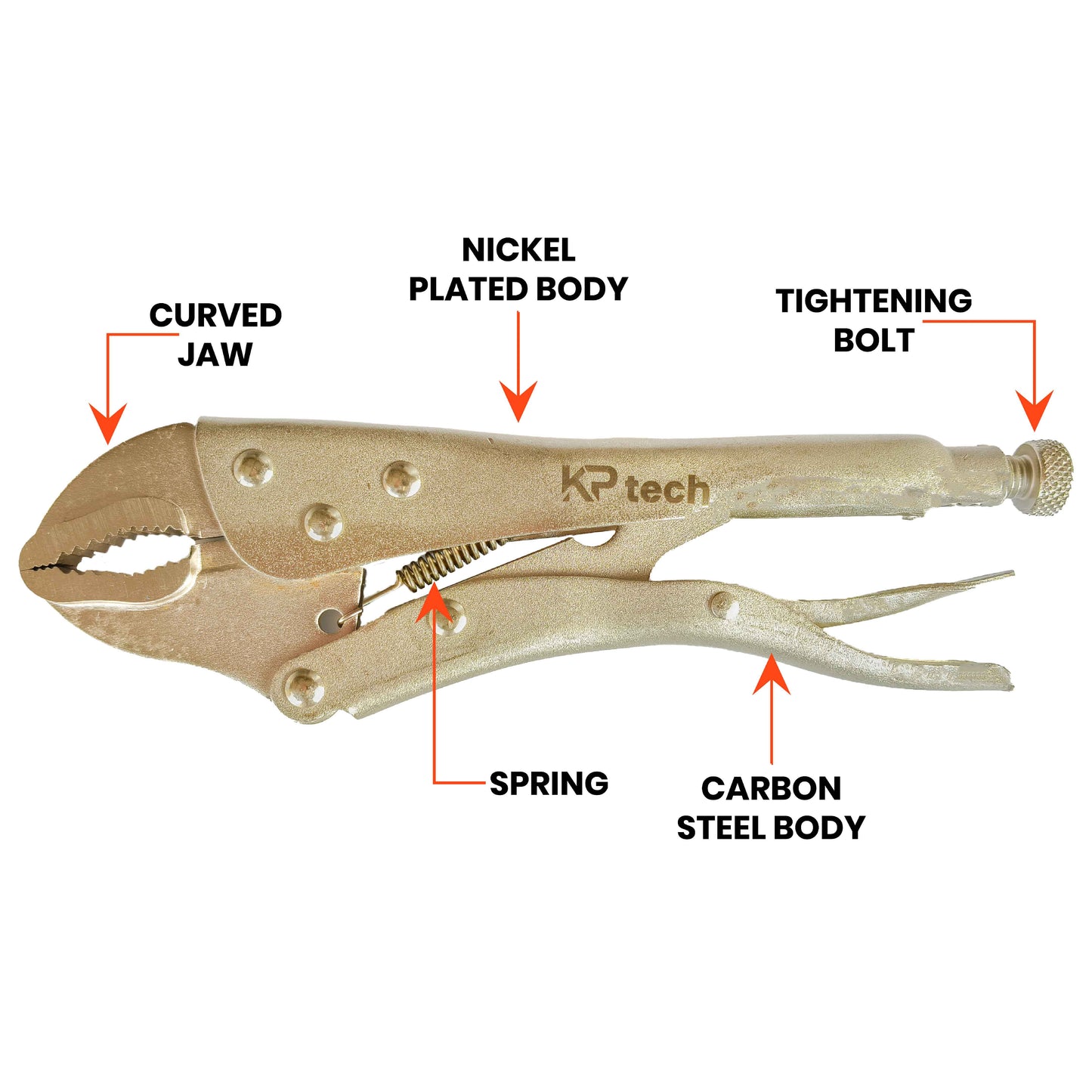 Locking Plier | 10 Inch | HT-LP1001
