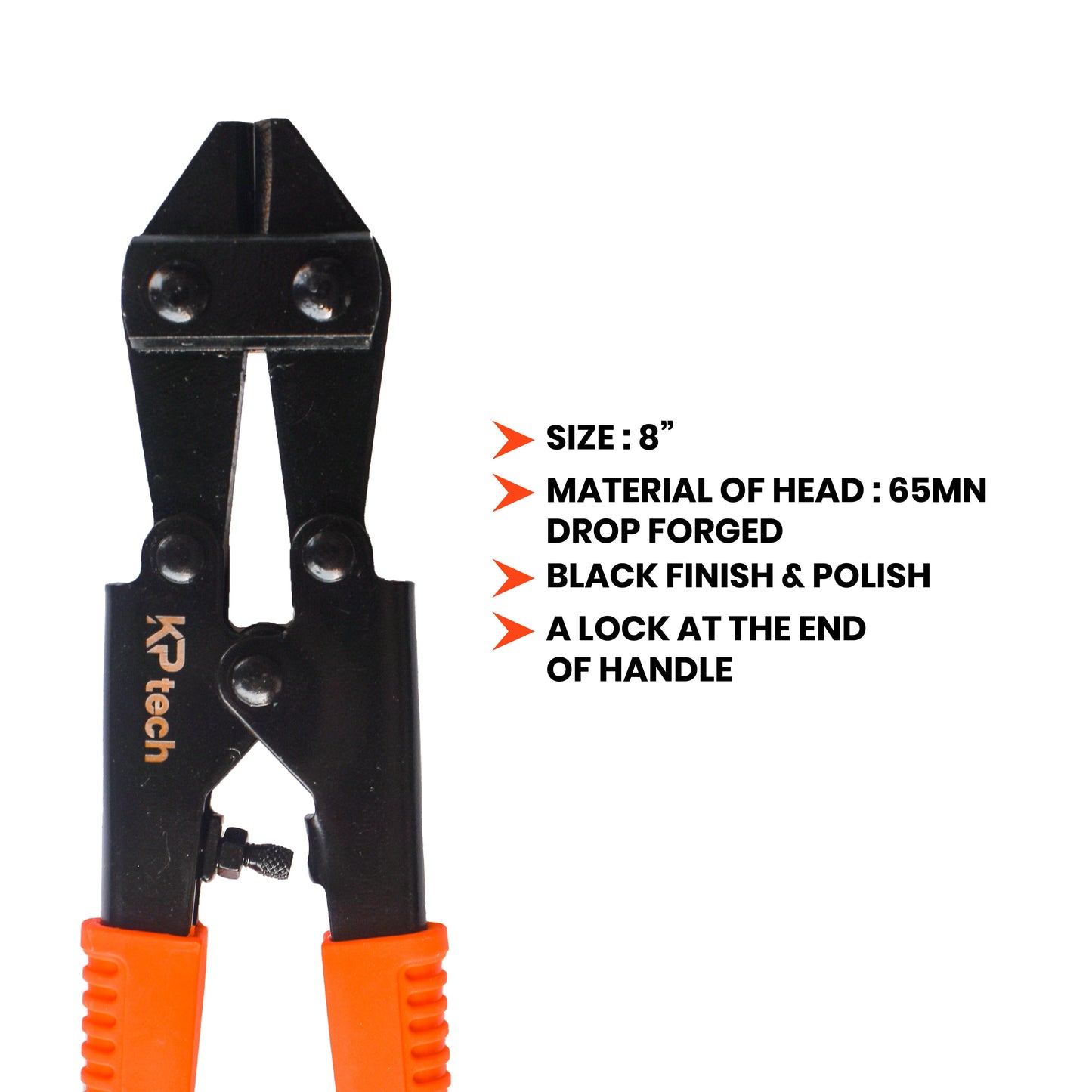 Mini Bolt Cutter | 8 Inch | HT-MBC0801