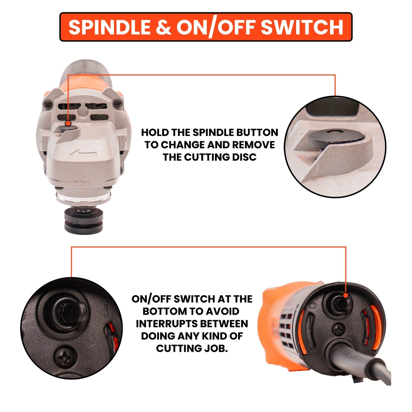 Angle Grinder 850W | 12000rpm