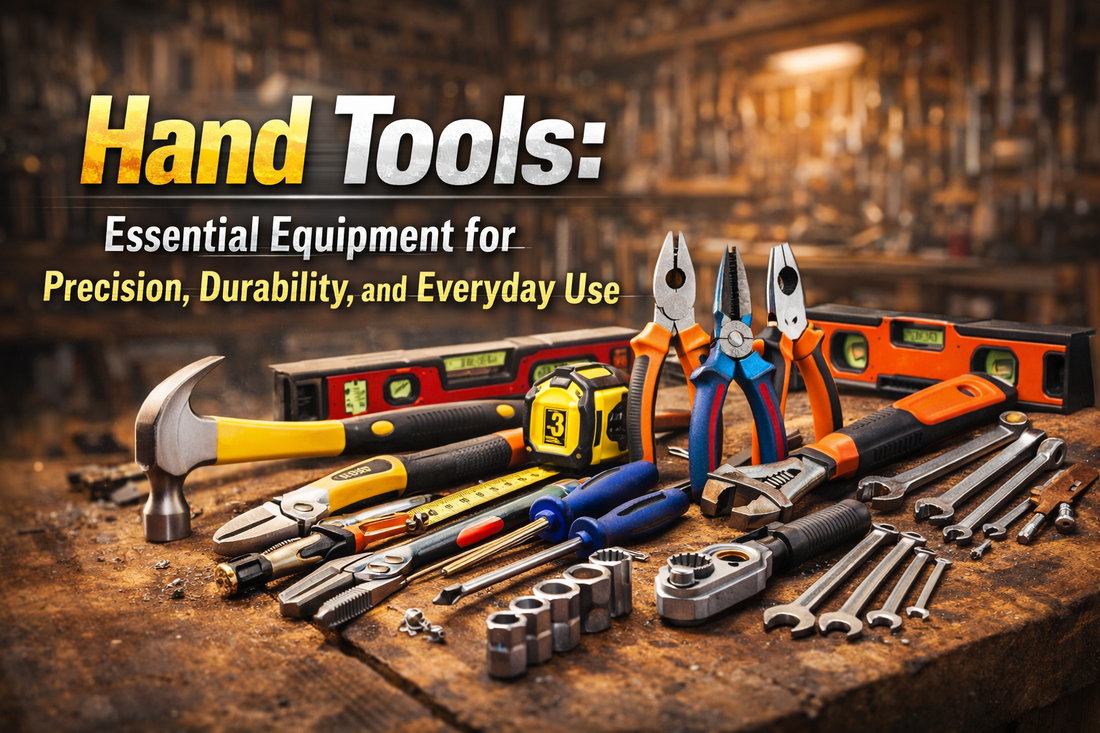 Hand Tools: Essential Equipment for Precision, Durability, and Everyday Use
