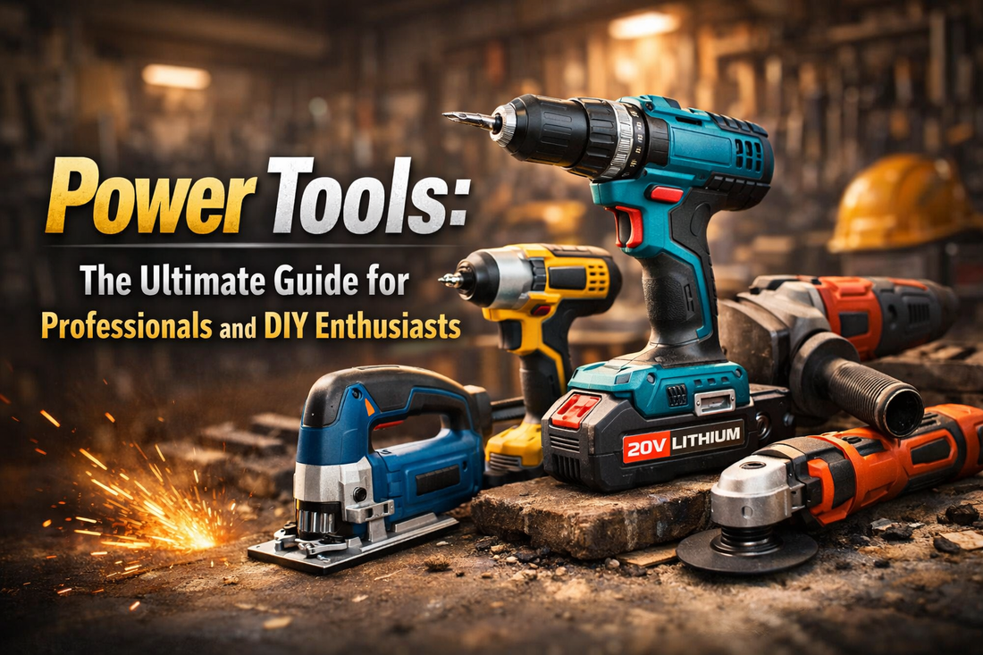 Power Tools: The Ultimate Guide for Professionals and DIY Enthusiasts