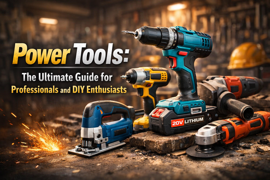 Power Tools: The Ultimate Guide for Professionals and DIY Enthusiasts