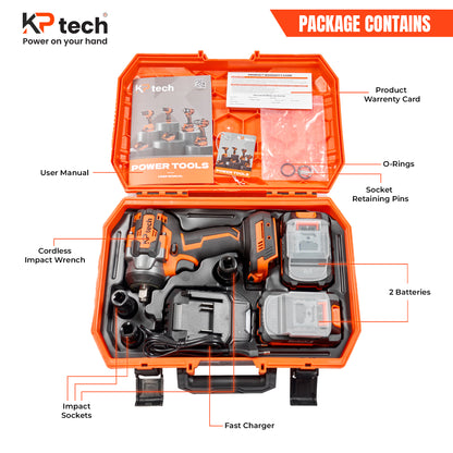 Cordless Impact Wrench BK-CIW2150-4AH