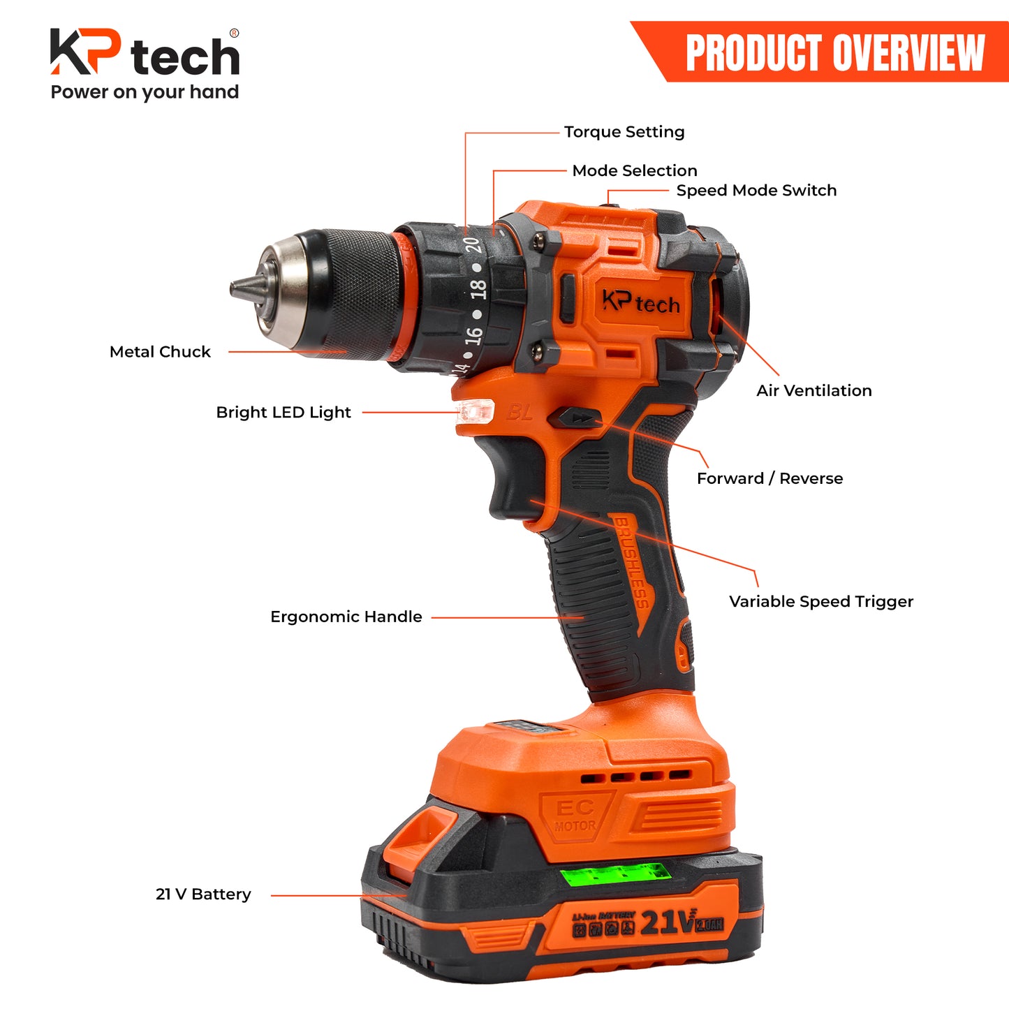 Cordless Drill BK-CLID2160