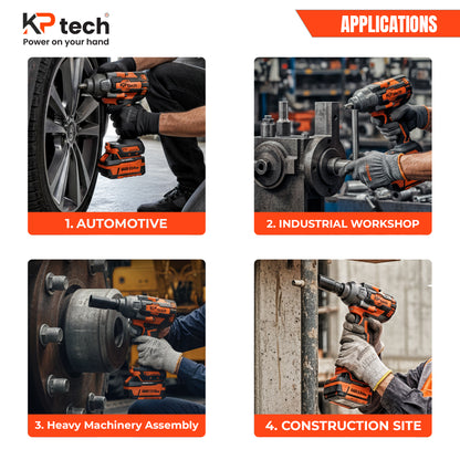 Cordless Impact Wrench BK-CIW2110-4AH