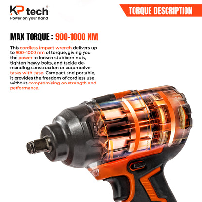 Cordless Impact Wrench BK-CIW2110-4AH