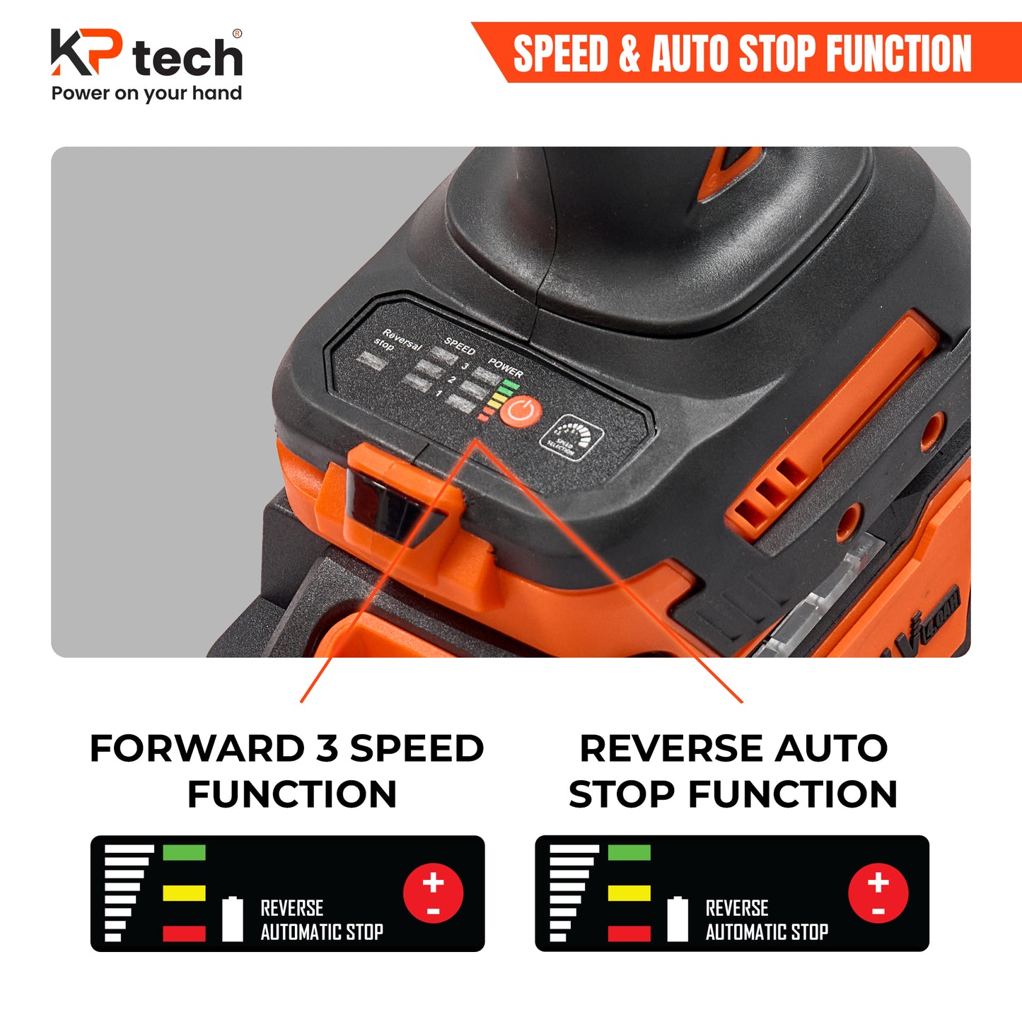 Cordless Impact Wrench BK-CIW2150-3AH