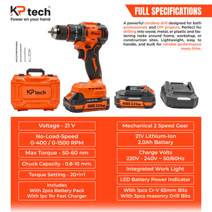 Cordless Drill BK-CLID2160