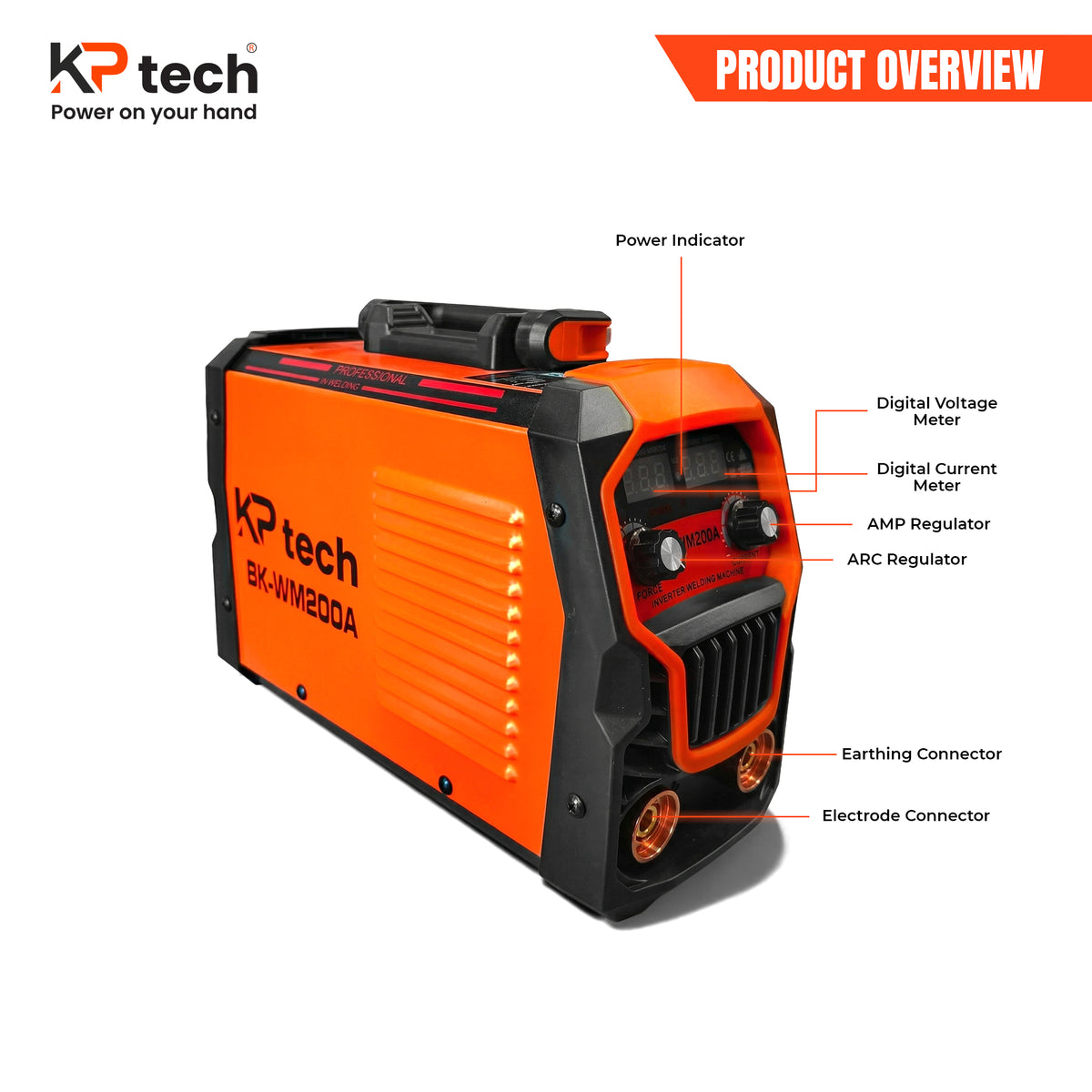 Welding Machine 200A | Single Phase | BK-WM200A