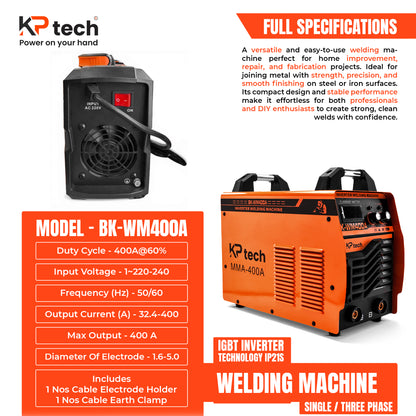 Welding Machine 400A | Three Phase | BK-WM400A