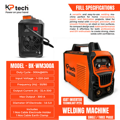 Welding Machine 300A | Single Phase | BK-WM300A
