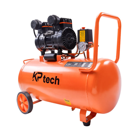 Oil free and silent Air compressor 1560W | 50L Tank