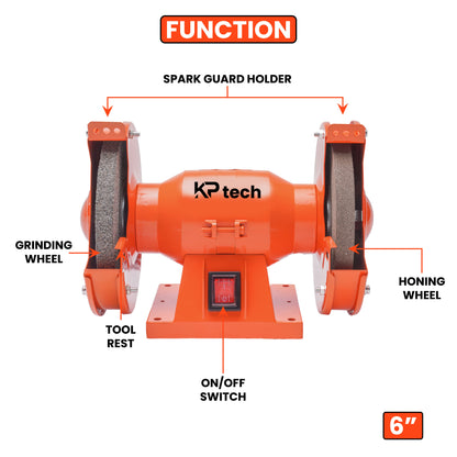 Bench grinder 150W | 2950 RPM