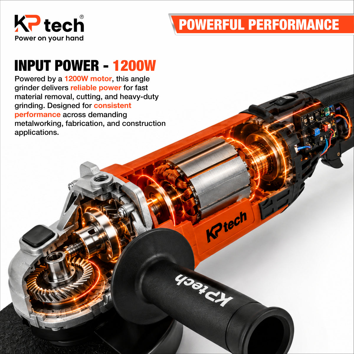 Angle Grinder 1200W BK-G1200