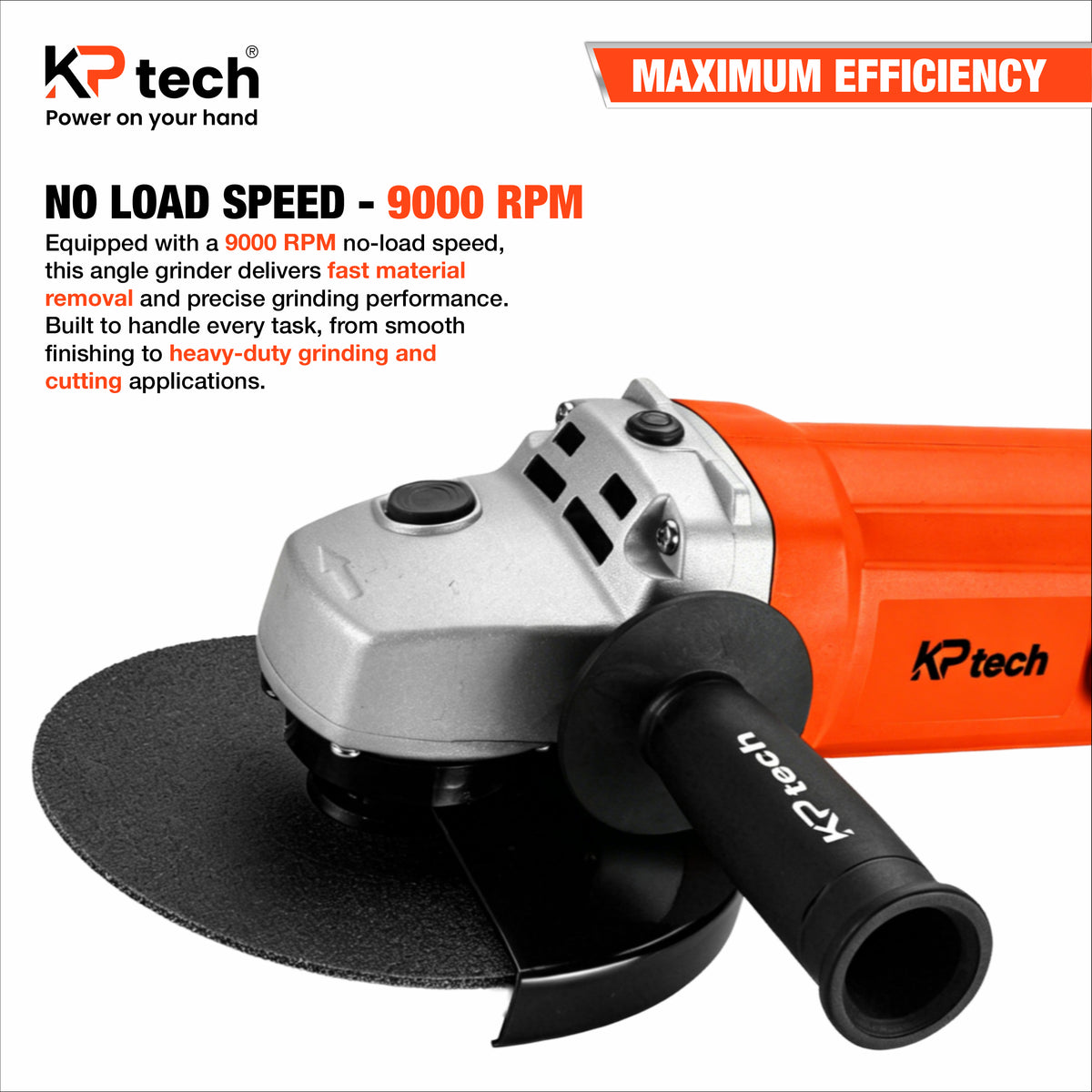 Angle Grinder 2200W, 180 mm | 7" BK-G22007