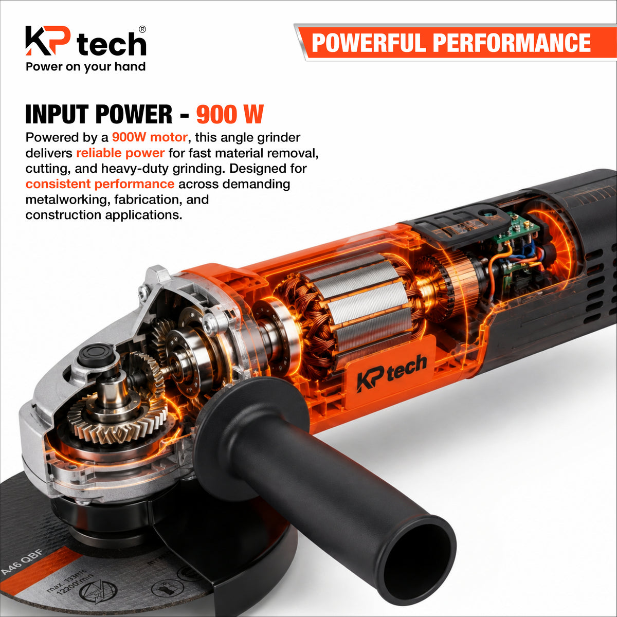 Angle Grinder 900W BK-G900