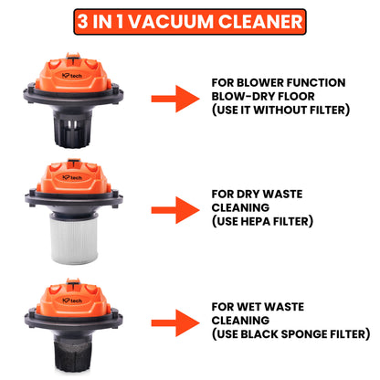 Vacuum Cleaner Wet & Dry 1200W | 25L