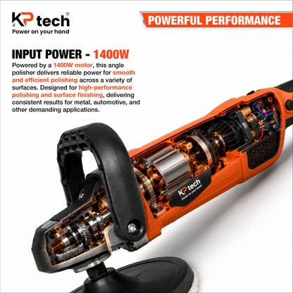 Angle Polisher 1400W | 180mm(7") | BK-CP1400