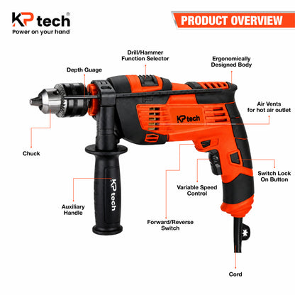 Impact Drill 1100W | BK-D1310
