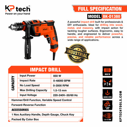 Impact Drill 850W | BK-D1380