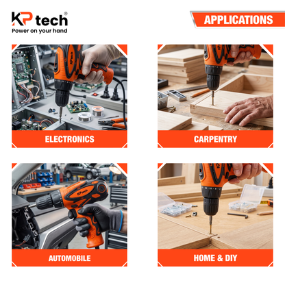 Electric Screwdriver 420W | 0-450, 450-1100 RPM | BK-ED4208