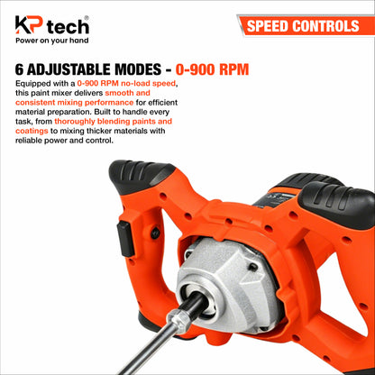 Paint Mixer 1200W | 0-900 RPM | BK-MX12001