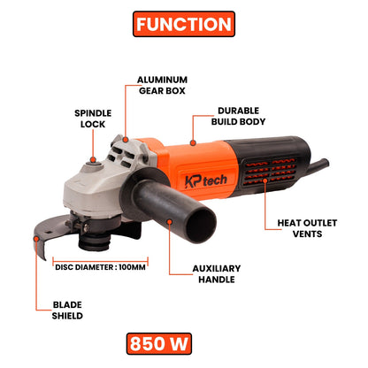 Angle Grinder 850W | 12000rpm